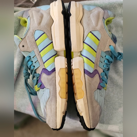 Adidas Sneakers Adidas ZC Torsion Boost Clear Aqua Sneakers Men's Size 13 - Picture 4 of 8